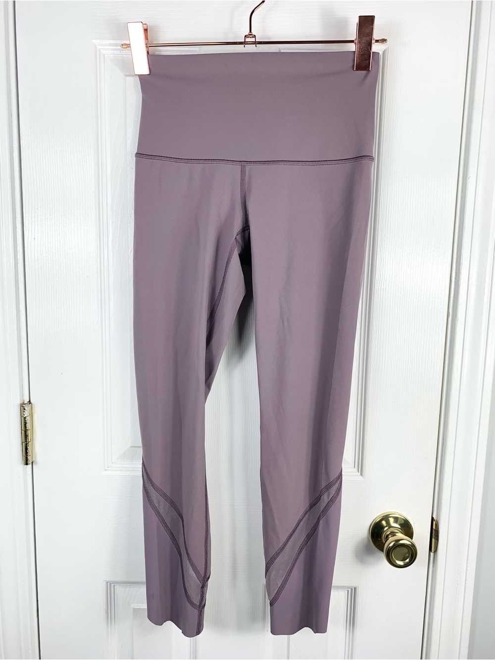 Lululemon Wunder Under Crop High-Rise Roll Down Scallop Full-On Luxtreme 23"